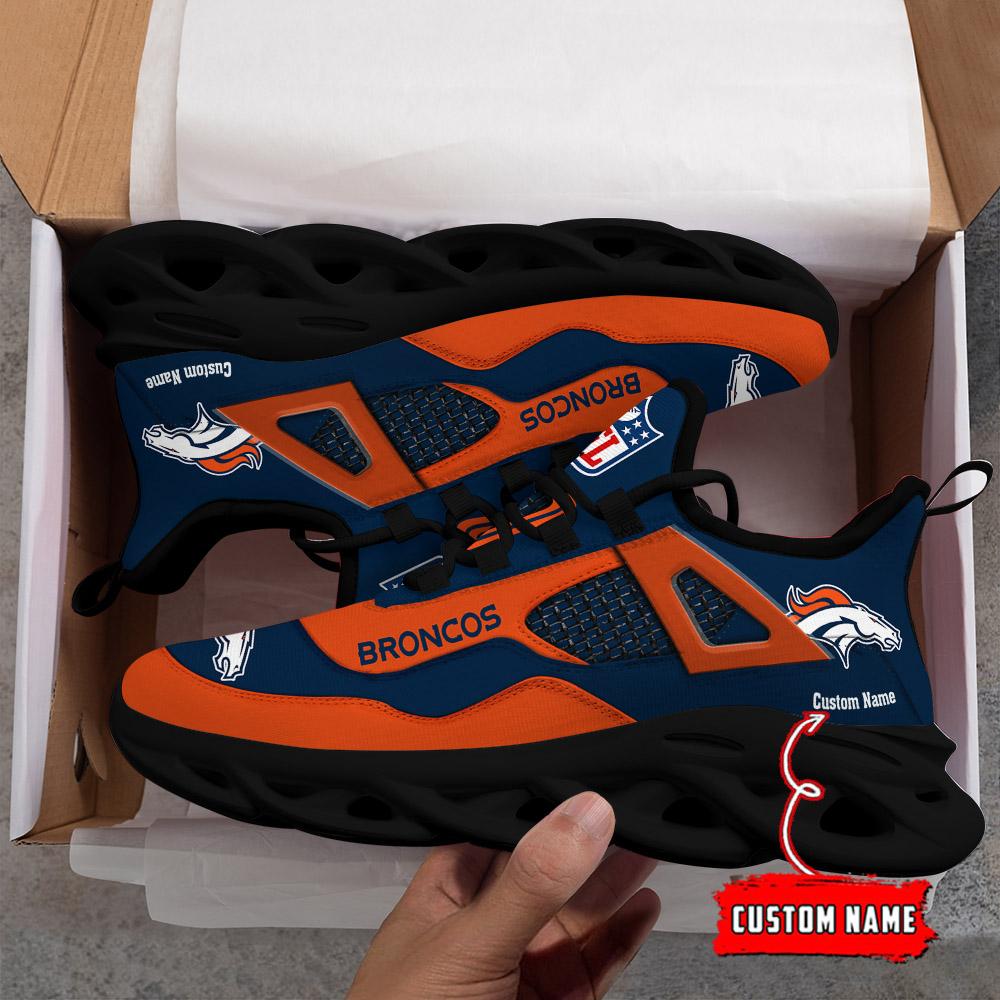 Ideafootwear Denver Broncos Max Soul Shoes Sneakers For Men And Women