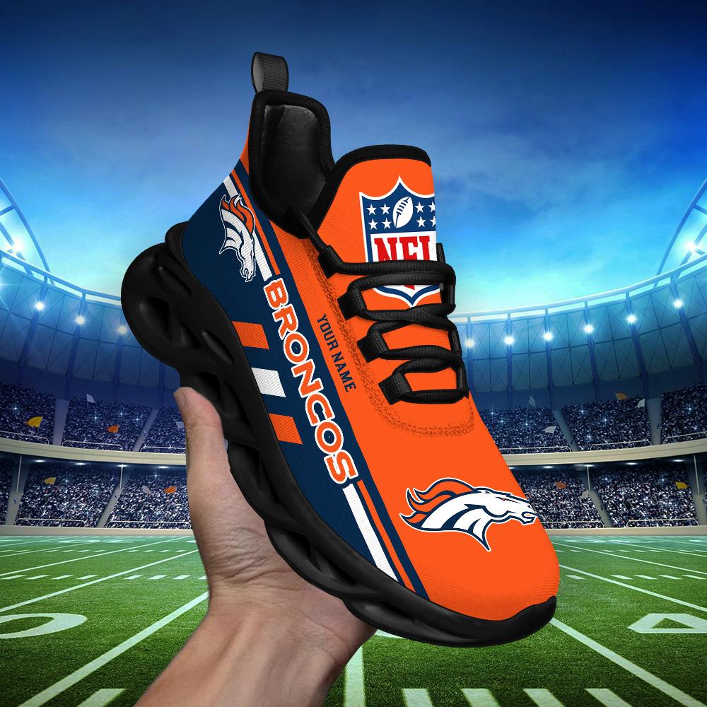 Ideafootwear Denver Broncos Max Soul Shoes Sneakers For Men And Women
