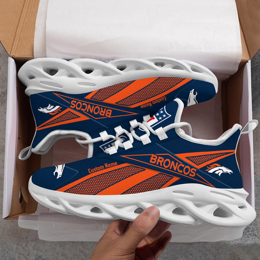 Ideafootwear Denver Broncos Max Soul Shoes Sneakers For Men And Women
