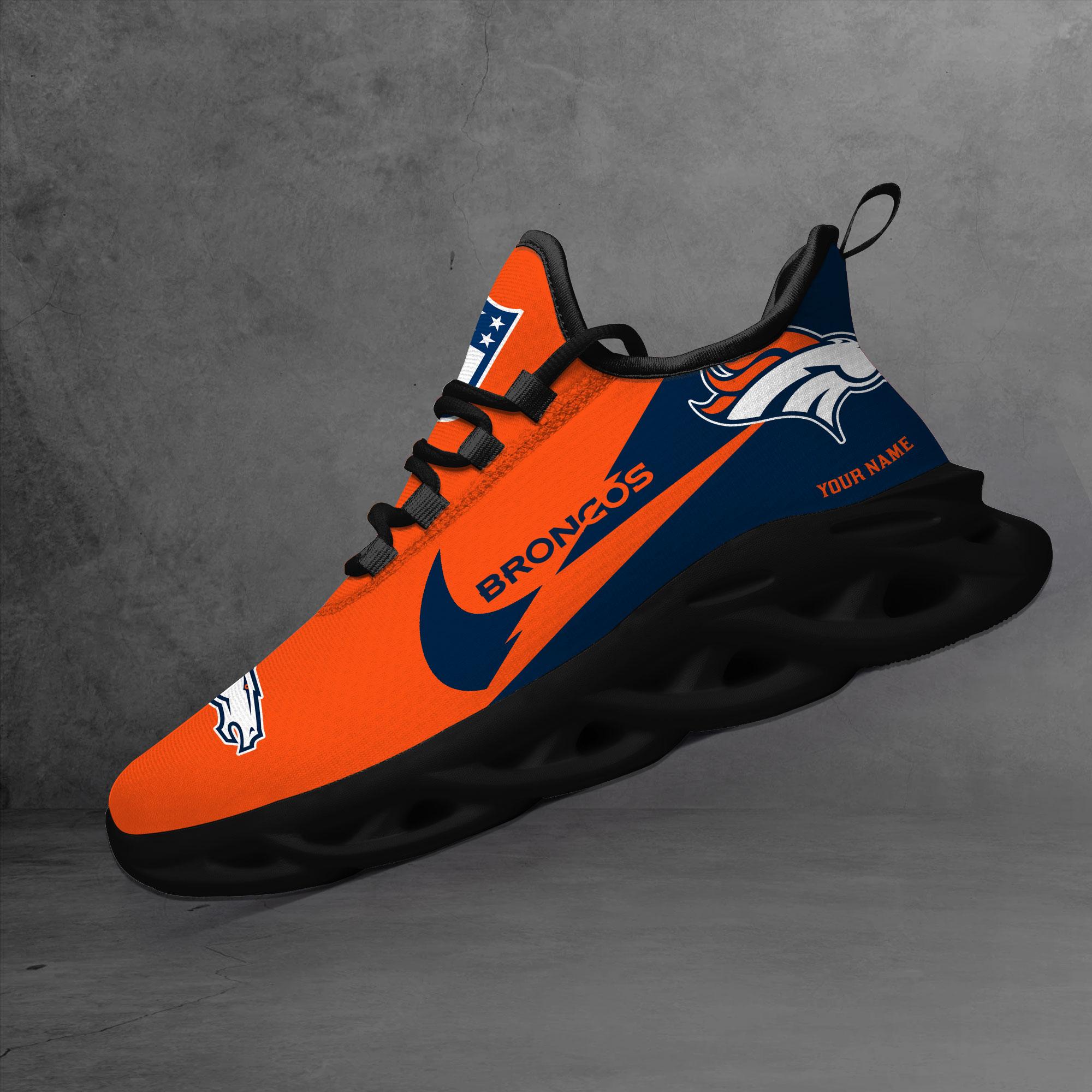 Ideafootwear Denver Broncos Max Soul Shoes Sneakers For Men And Women