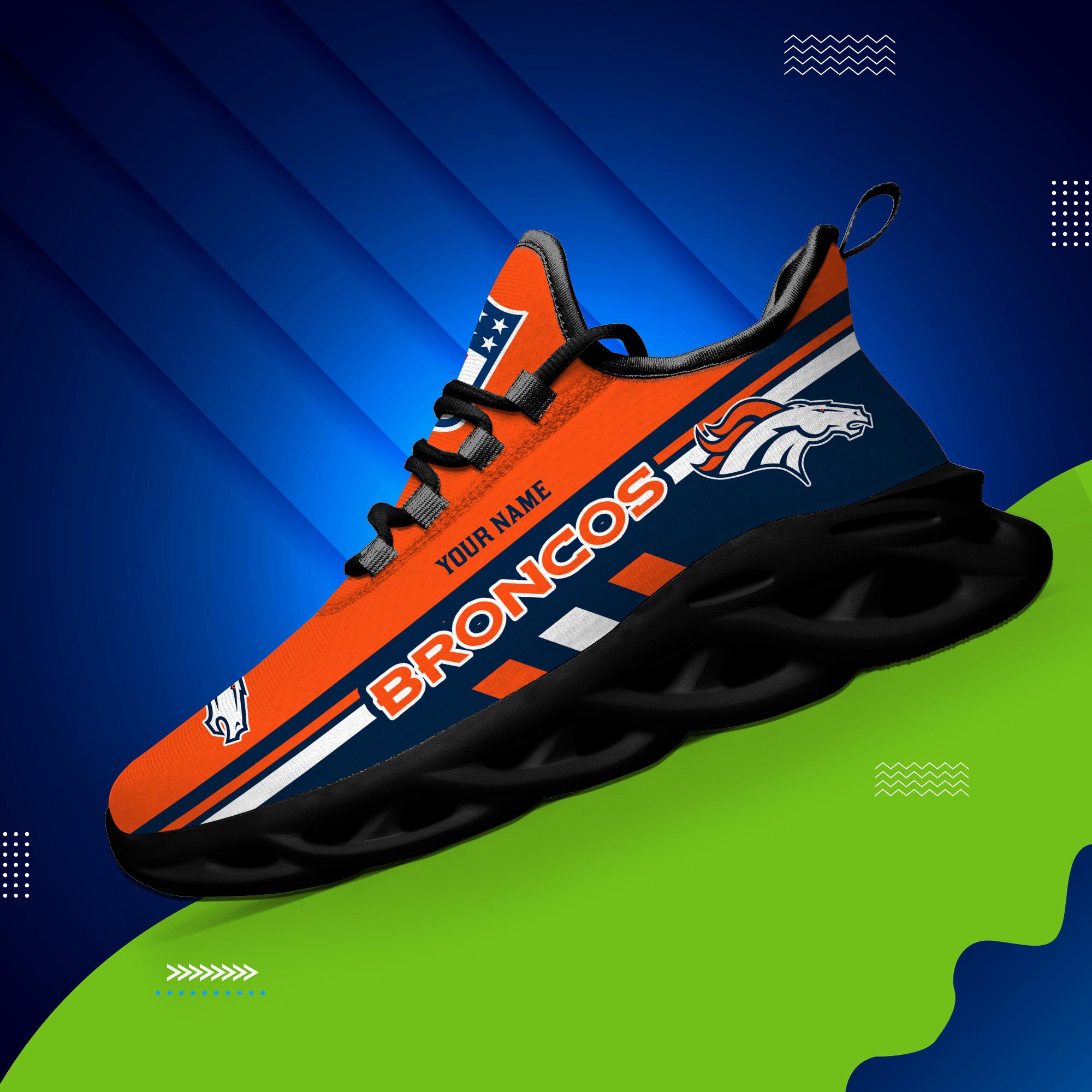 Ideafootwear Denver Broncos Max Soul Shoes Sneakers For Men And Women