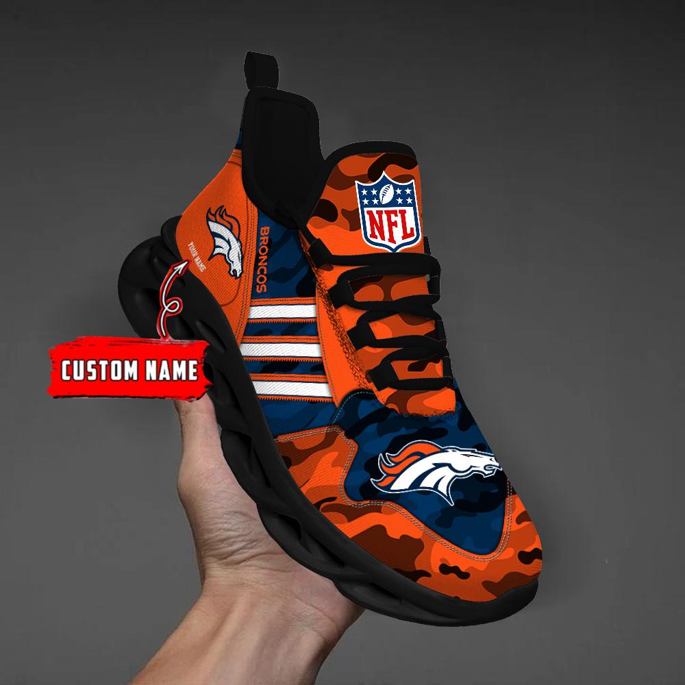 Ideafootwear Denver Broncos Max Soul Shoes Sneakers For Men And Women