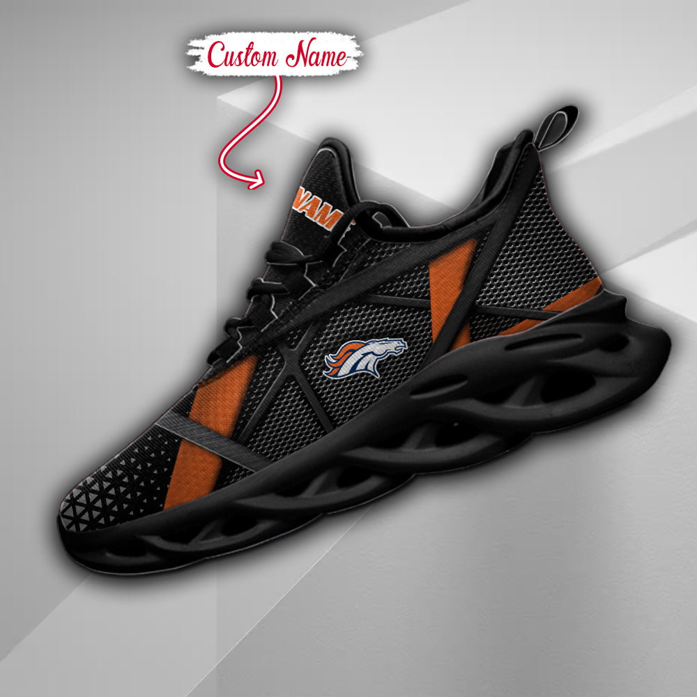 Ideafootwear Denver Broncos NFL Max Soul Shoes Sneakers For Men And Women