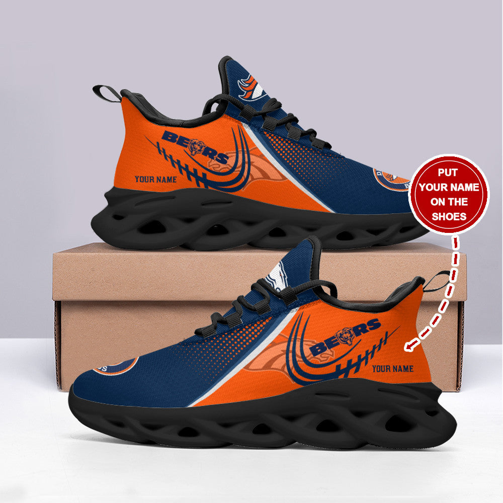 Ideafootwear Denver Broncos NFL Max Soul Shoes Sneakers For Men And Women