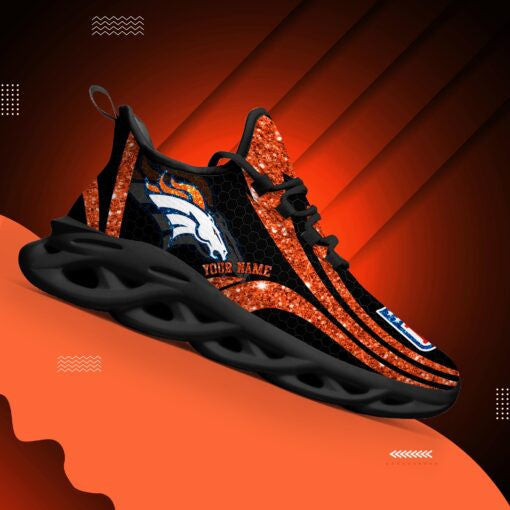 Ideafootwear Denver Broncos NFL Max Soul Shoes Sneakers For Men And Women