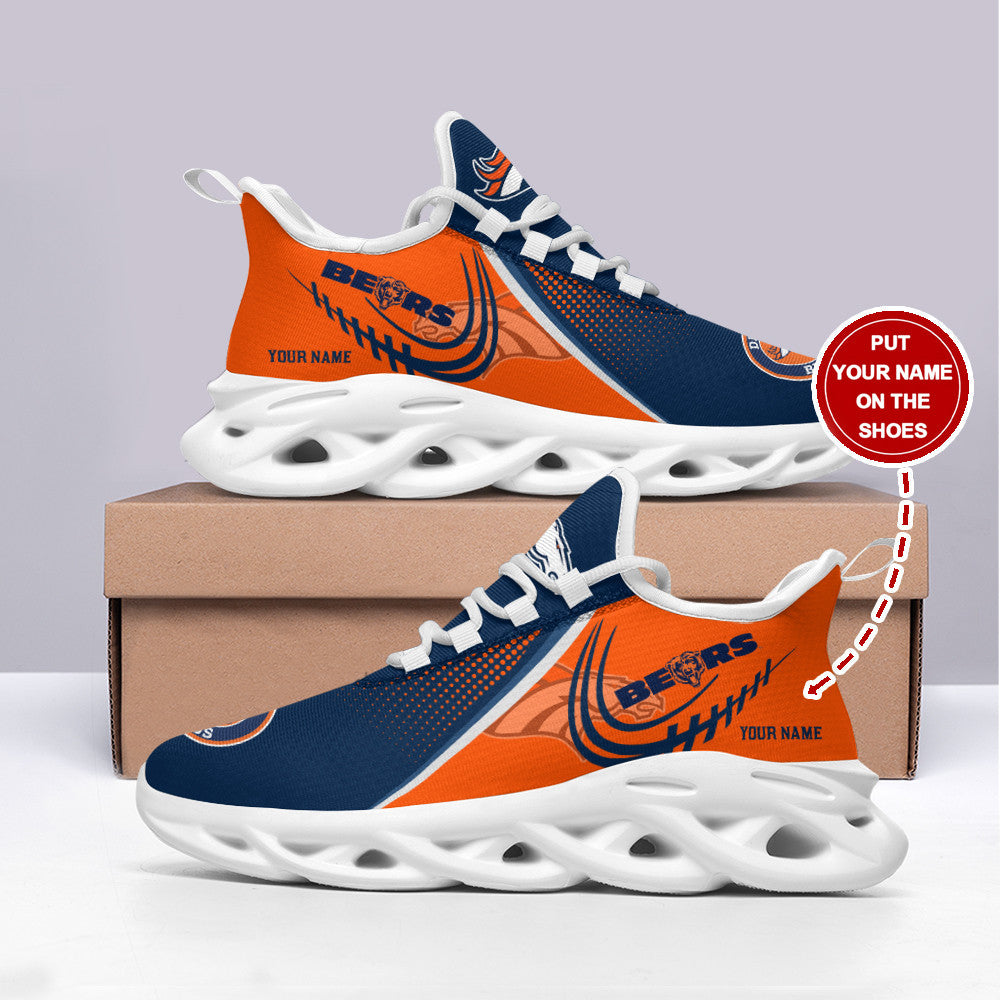 Ideafootwear Denver Broncos NFL Max Soul Shoes Sneakers For Men And Women