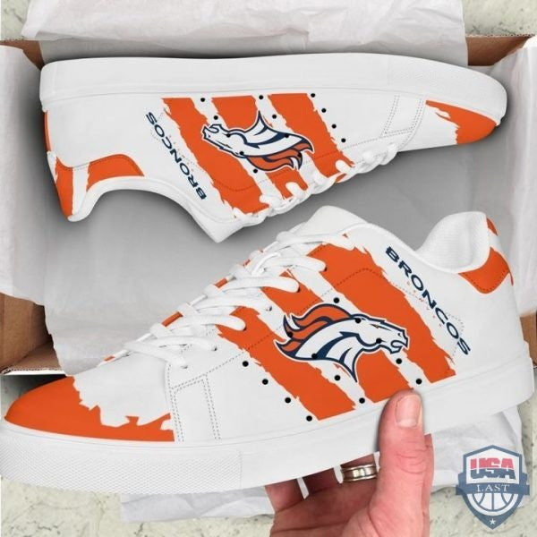 Ideafootwear Denver Broncos Skate Stan Shoes Sneakes For Men And Women
