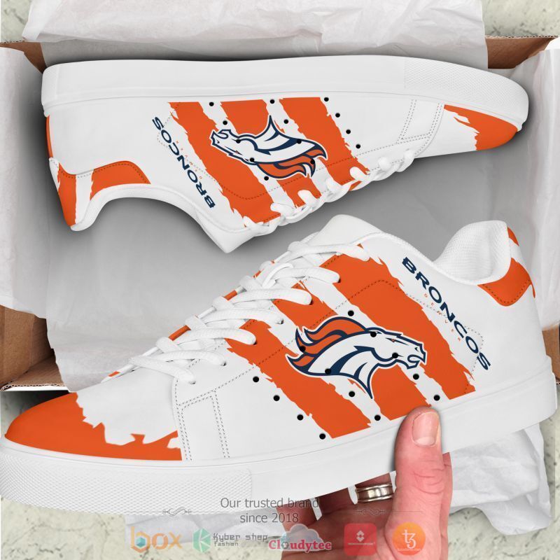 Ideafootwear Denver Broncos Skate Stan Shoes Sneakes For Men And Women