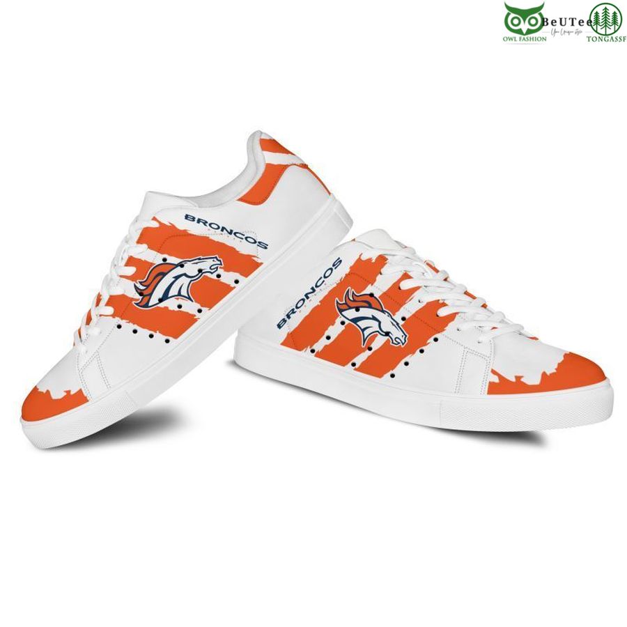 Ideafootwear Denver Broncos Skate Stan Shoes Sneakes For Men And Women