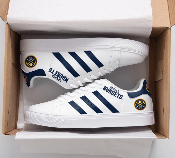 Ideafootwear Denver Nuggets Skate Stan Shoes Sneakes For Men And Women