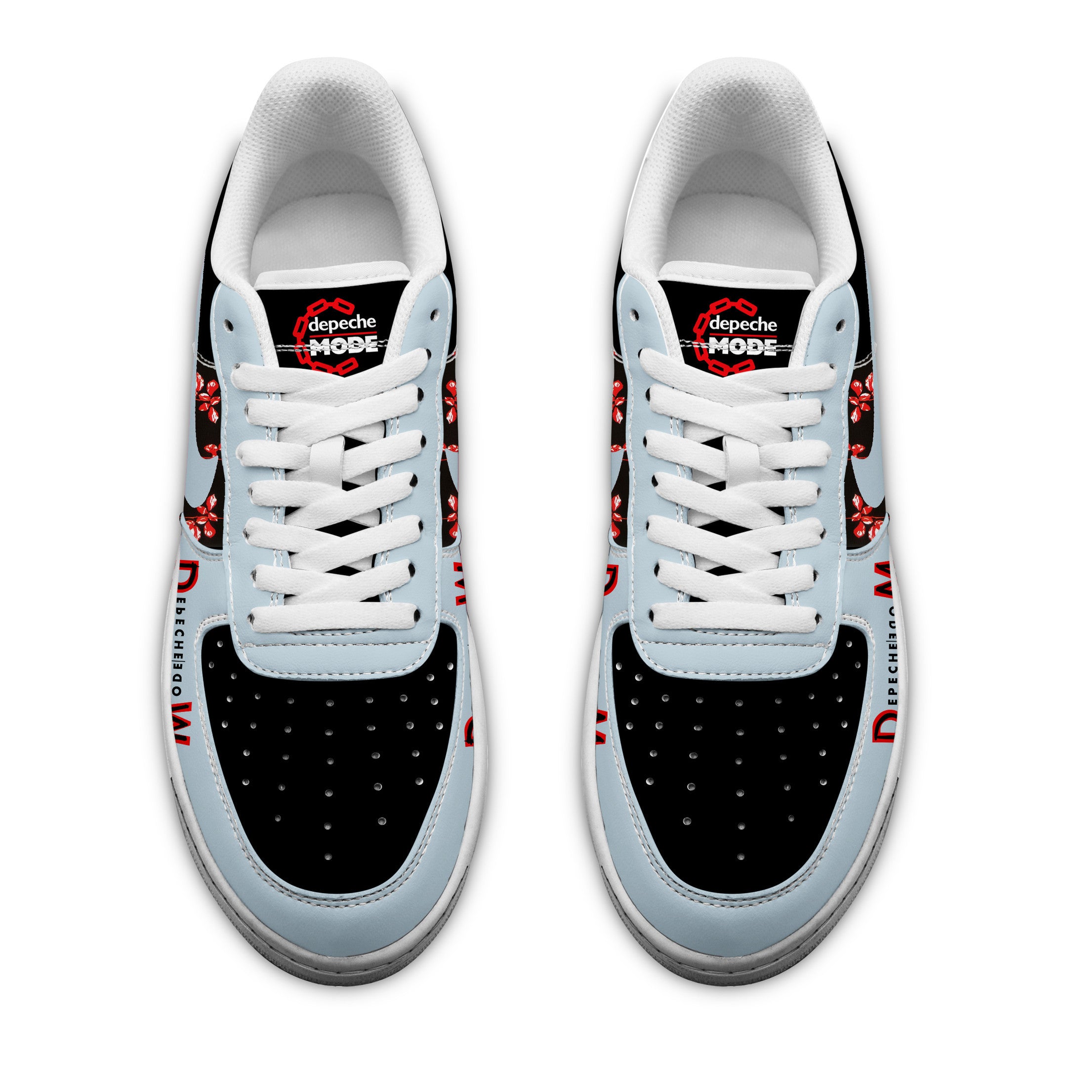 Ideafootwear Depeche Mode Air Low-Top Sneakers Shoes For Men And Women