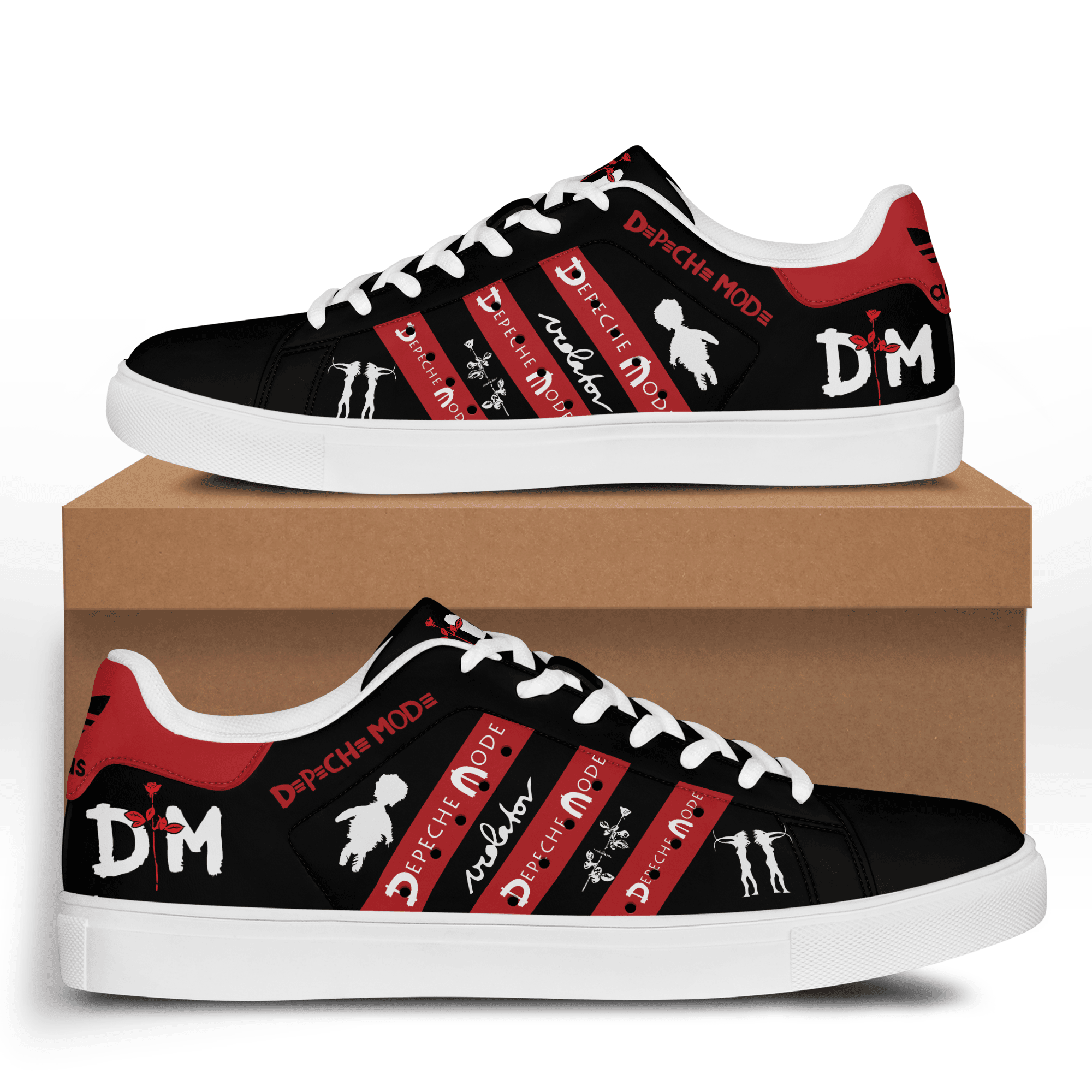 Ideafootwear Depeche Mode Skate Stan Shoes Sneakes For Men And Women