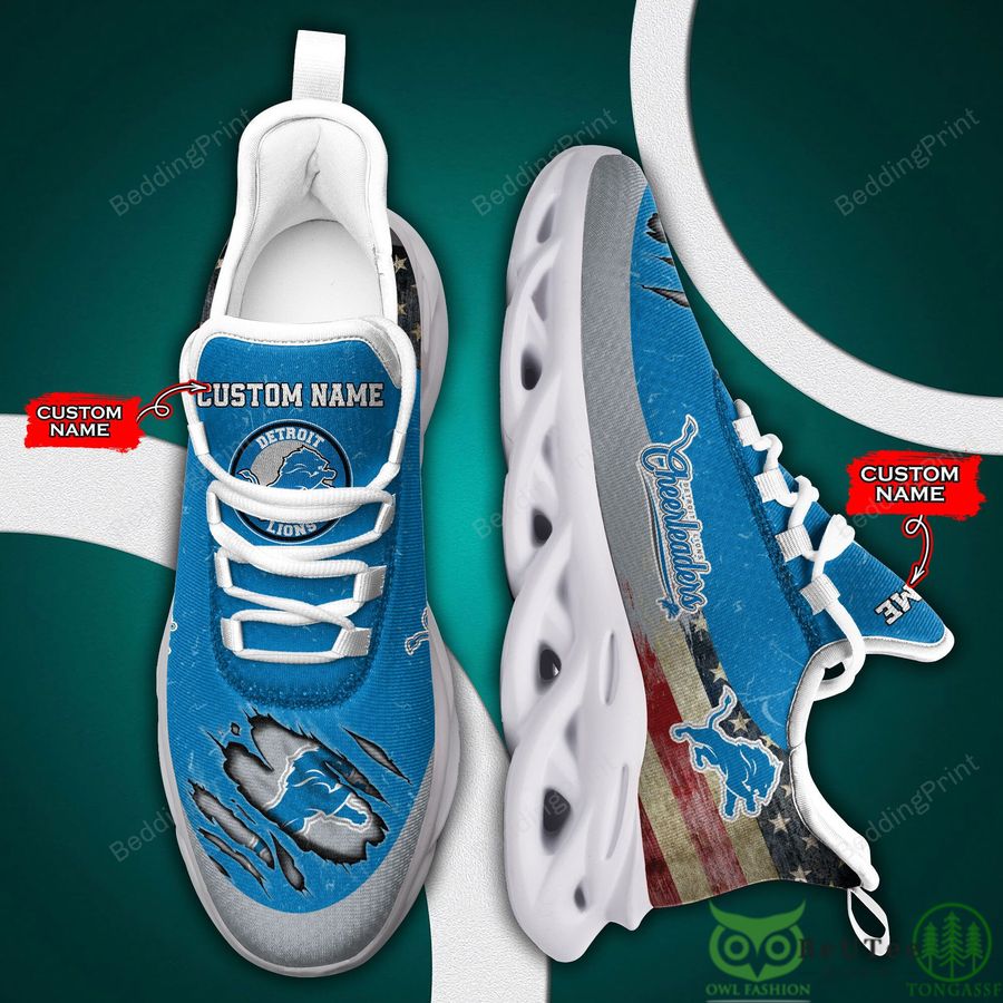 Ideafootwear Detroit Lions Max Soul Shoes Sneakers For Men And Women
