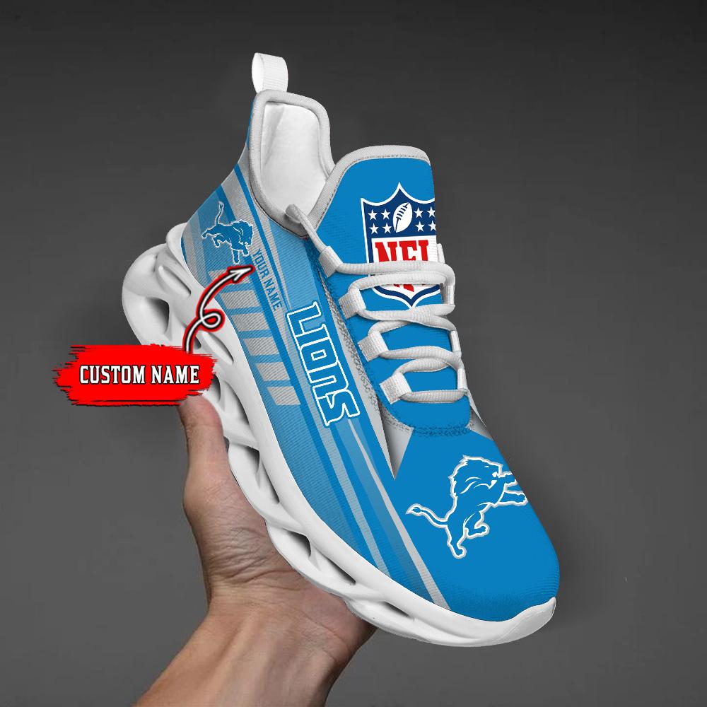 Ideafootwear Detroit Lions Max Soul Shoes Sneakers For Men And Women