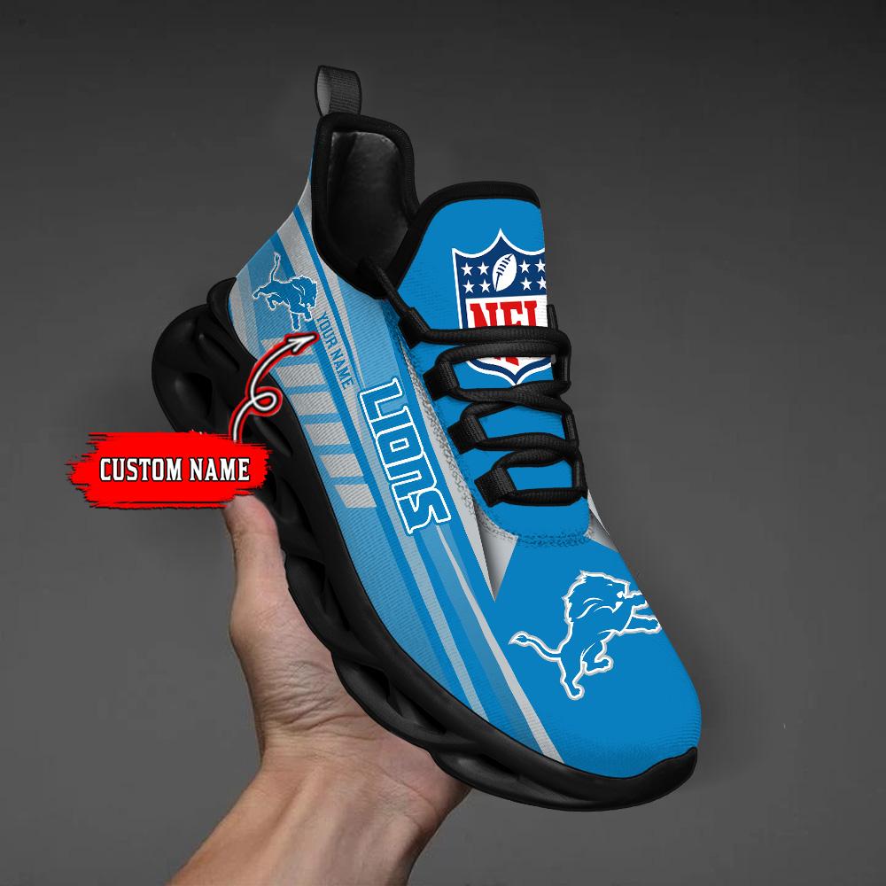 Ideafootwear Detroit Lions Max Soul Shoes Sneakers For Men And Women