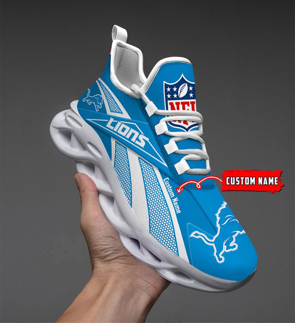 Ideafootwear Detroit Lions Max Soul Shoes Sneakers For Men And Women