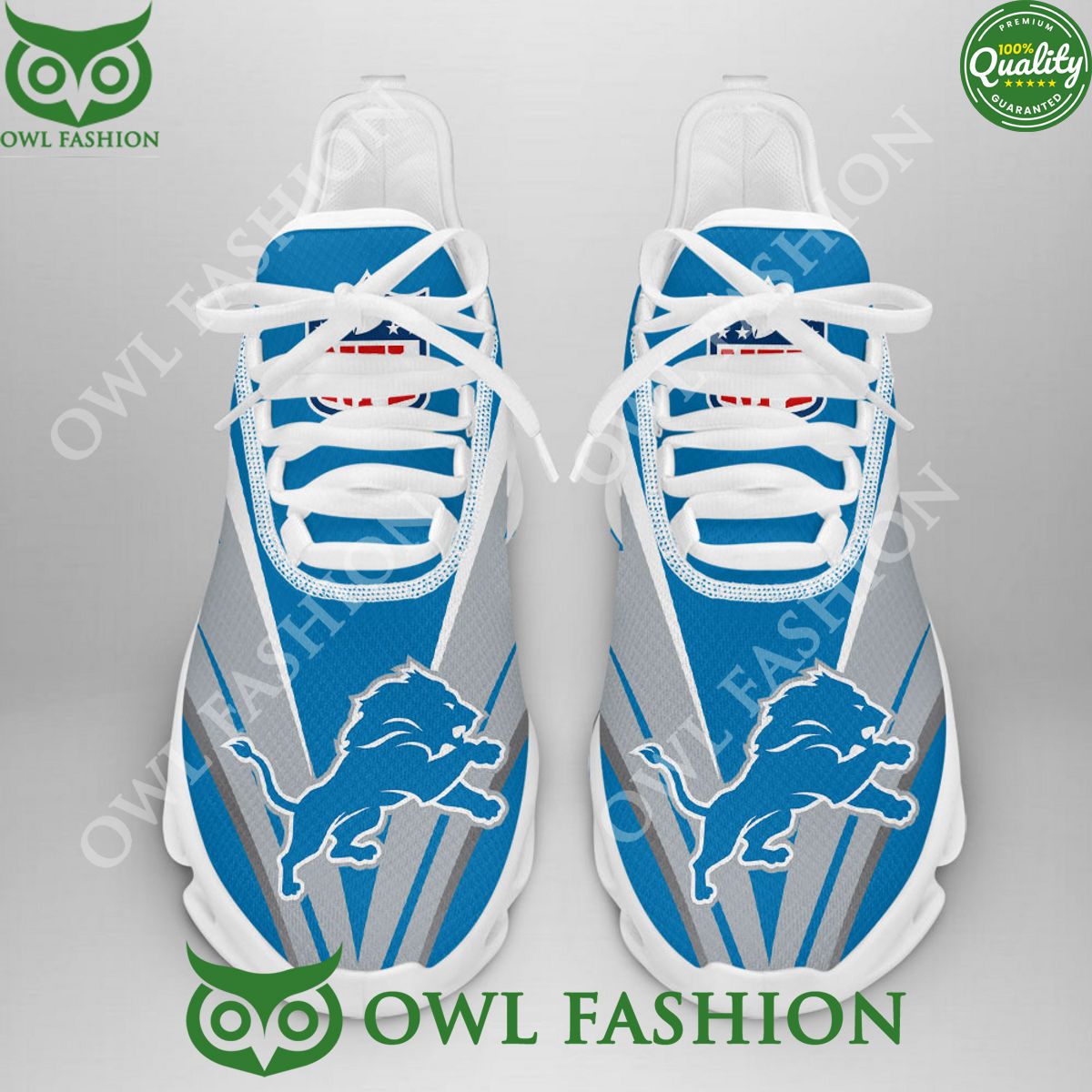 Ideafootwear Detroit Lions Max Soul Shoes Sneakers For Men And Women