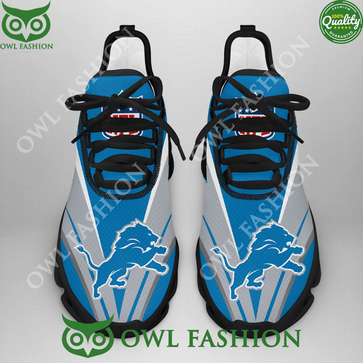 Ideafootwear Detroit Lions Max Soul Shoes Sneakers For Men And Women