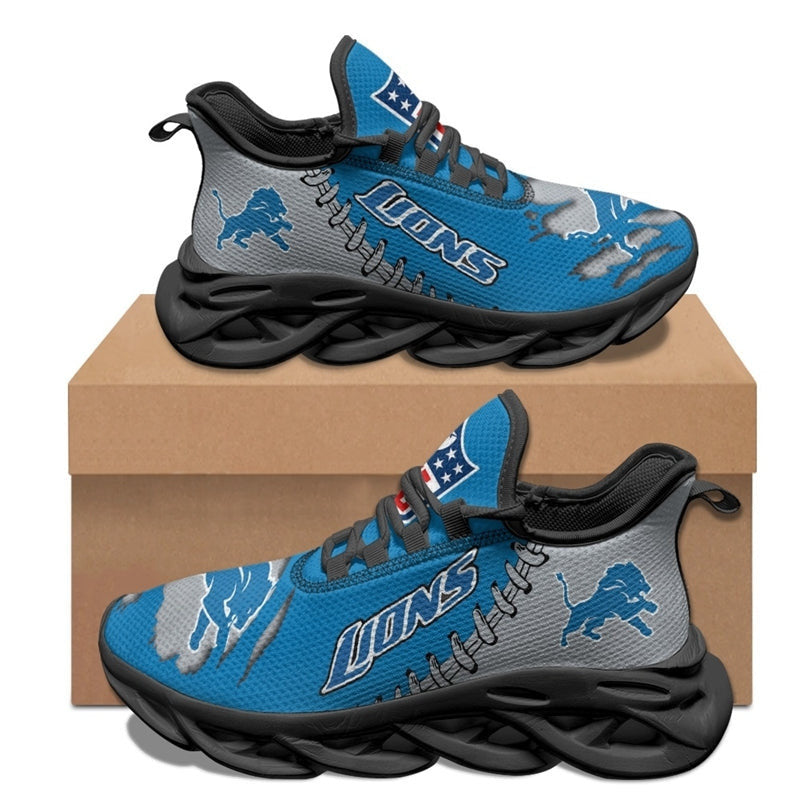 Ideafootwear Detroit Lions Max Soul Shoes Sneakers For Men And Women