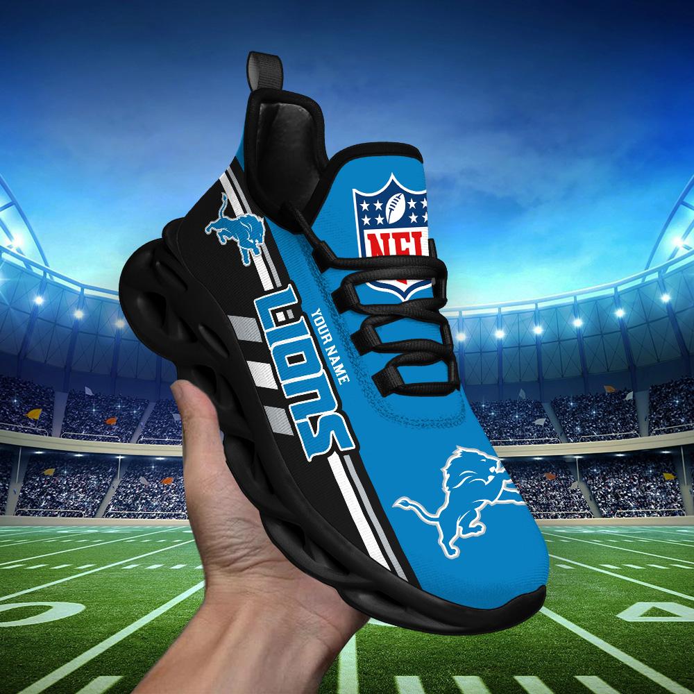 Ideafootwear Detroit Lions Max Soul Shoes Sneakers For Men And Women
