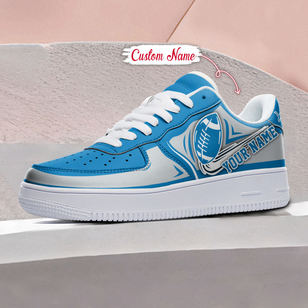 Ideafootwear Detroit Lions NFL Air Low-Top Sneakers Shoes For Men And Women