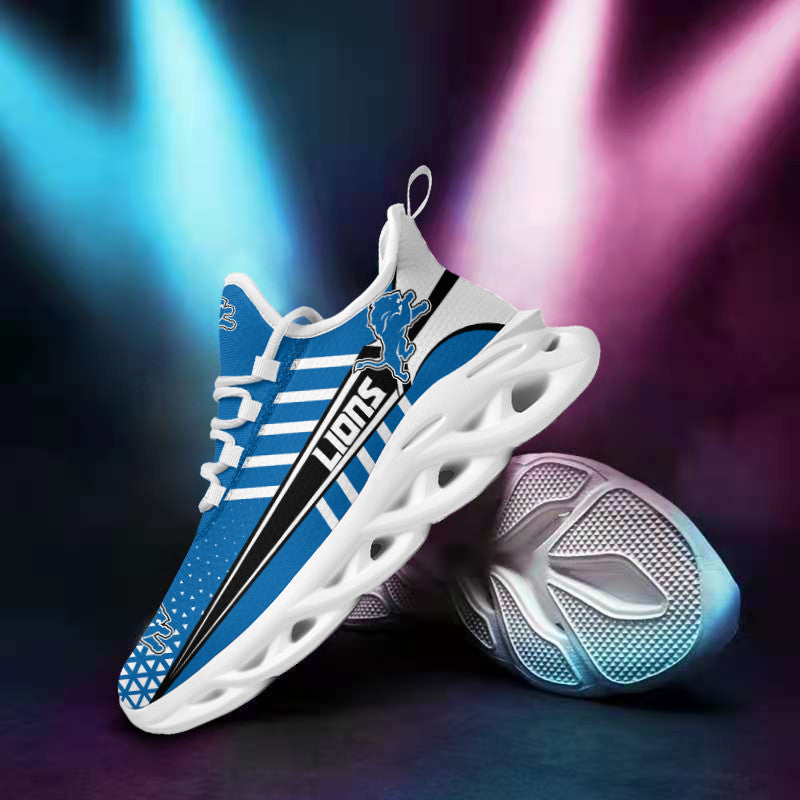 Ideafootwear Detroit Lions NFL Max Soul Shoes Sneakers For Men And Women