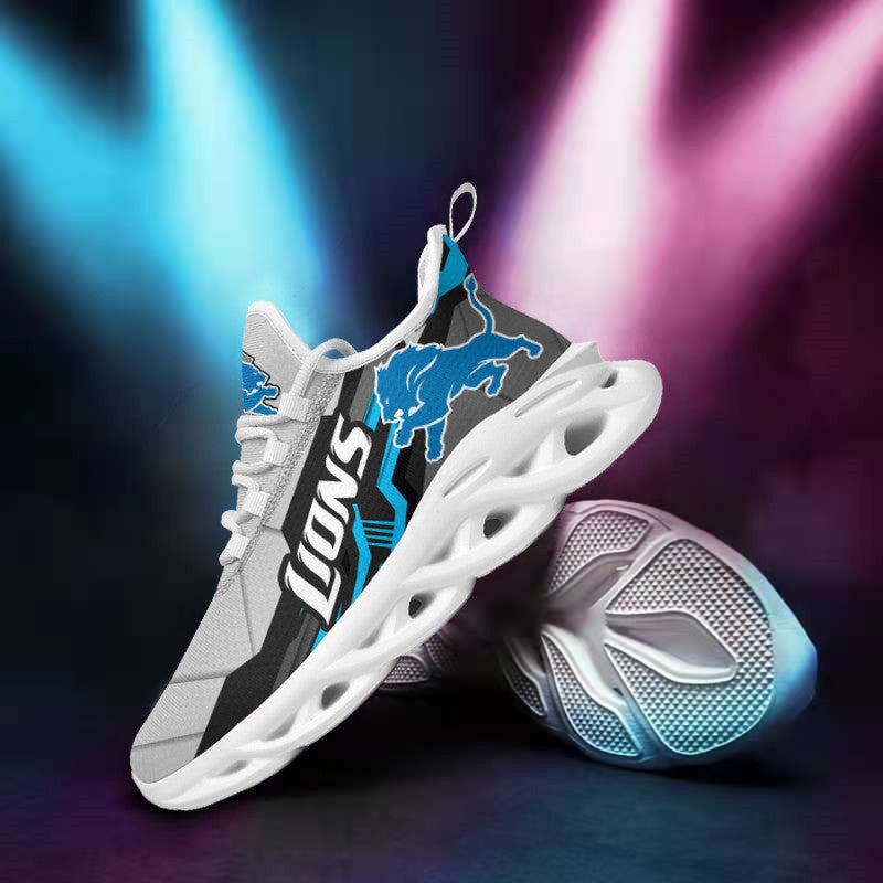 Ideafootwear Detroit Lions NFL Max Soul Shoes Sneakers For Men And Women
