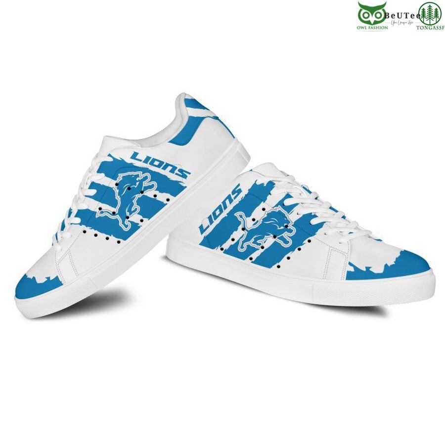 Ideafootwear Detroit Lions Skate Stan Shoes Sneakes For Men And Women