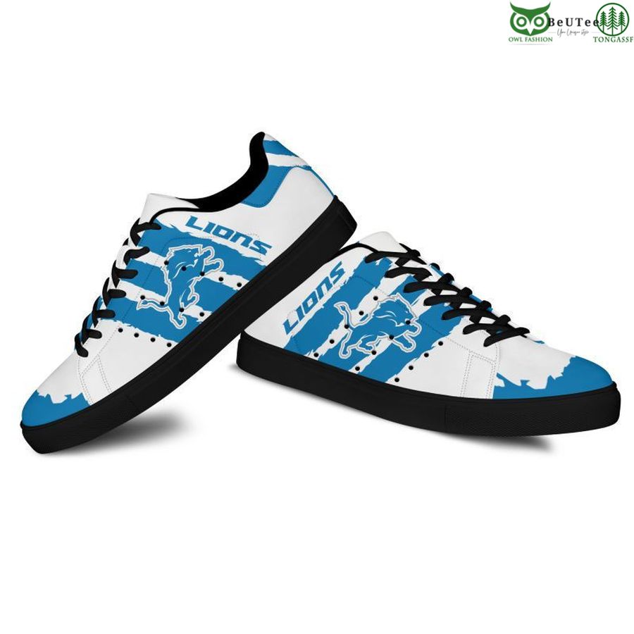 Ideafootwear Detroit Lions Skate Stan Shoes Sneakes For Men And Women