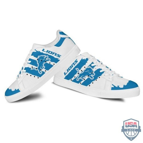 Ideafootwear Detroit Lions Skate Stan Shoes Sneakes For Men And Women