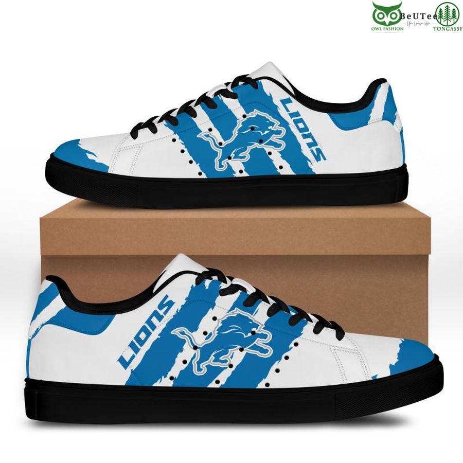 Ideafootwear Detroit Lions Skate Stan Shoes Sneakes For Men And Women
