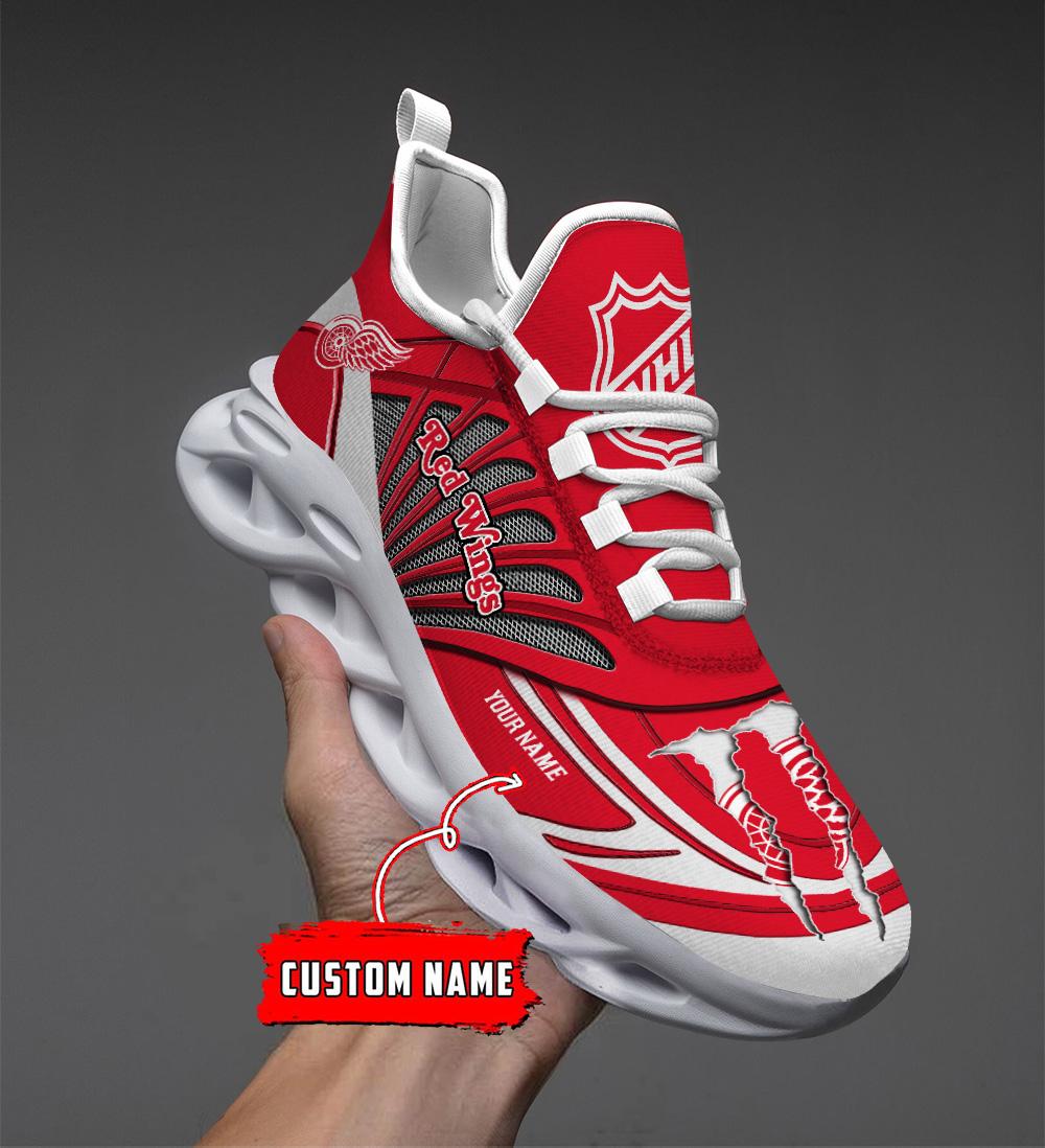 Ideafootwear Detroit Red Wings Max Soul Shoes Sneakers For Men And Women