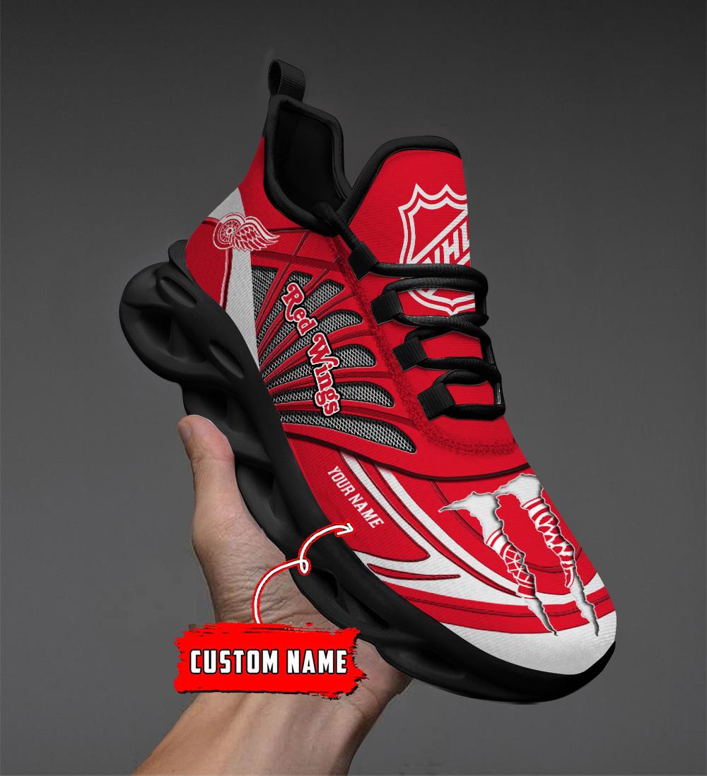 Ideafootwear Detroit Red Wings Max Soul Shoes Sneakers For Men And Women