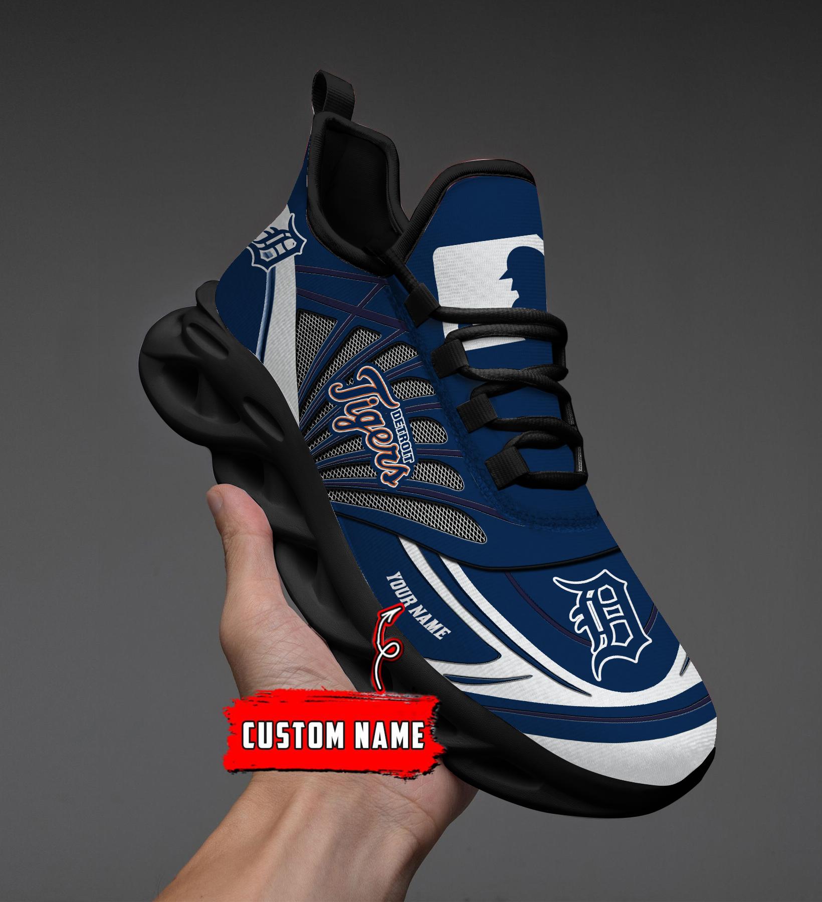 Ideafootwear Detroit Tigers Max Soul Shoes Sneakers For Men And Women