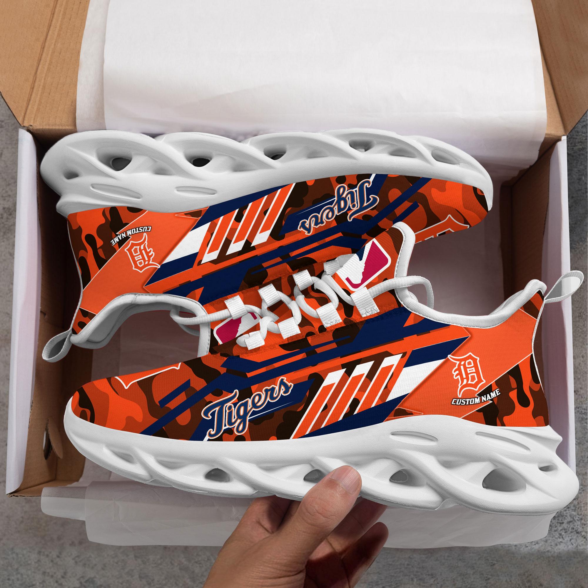 Ideafootwear Detroit Tigers Max Soul Shoes Sneakers For Men And Women