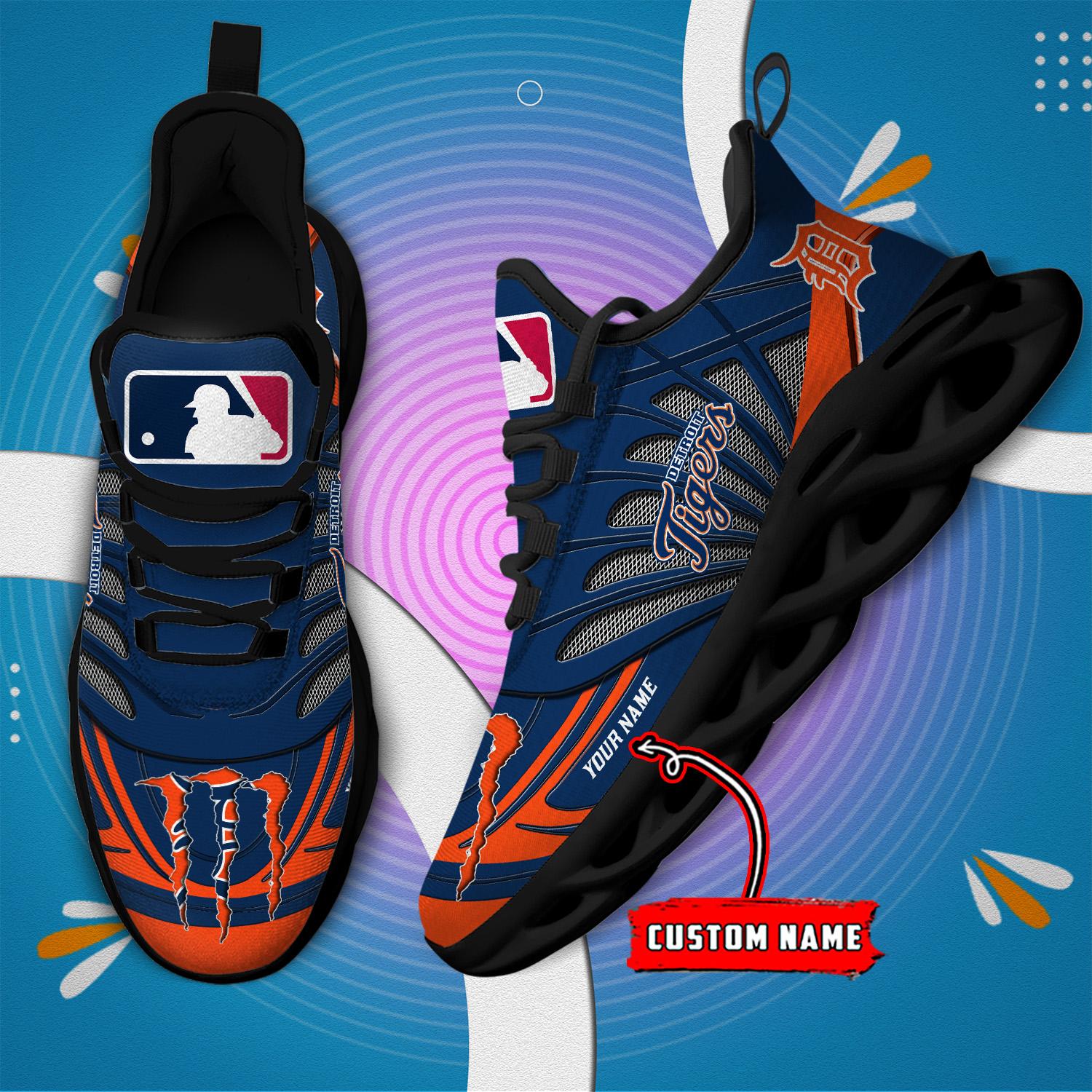 Ideafootwear Detroit Tigers Max Soul Shoes Sneakers For Men And Women