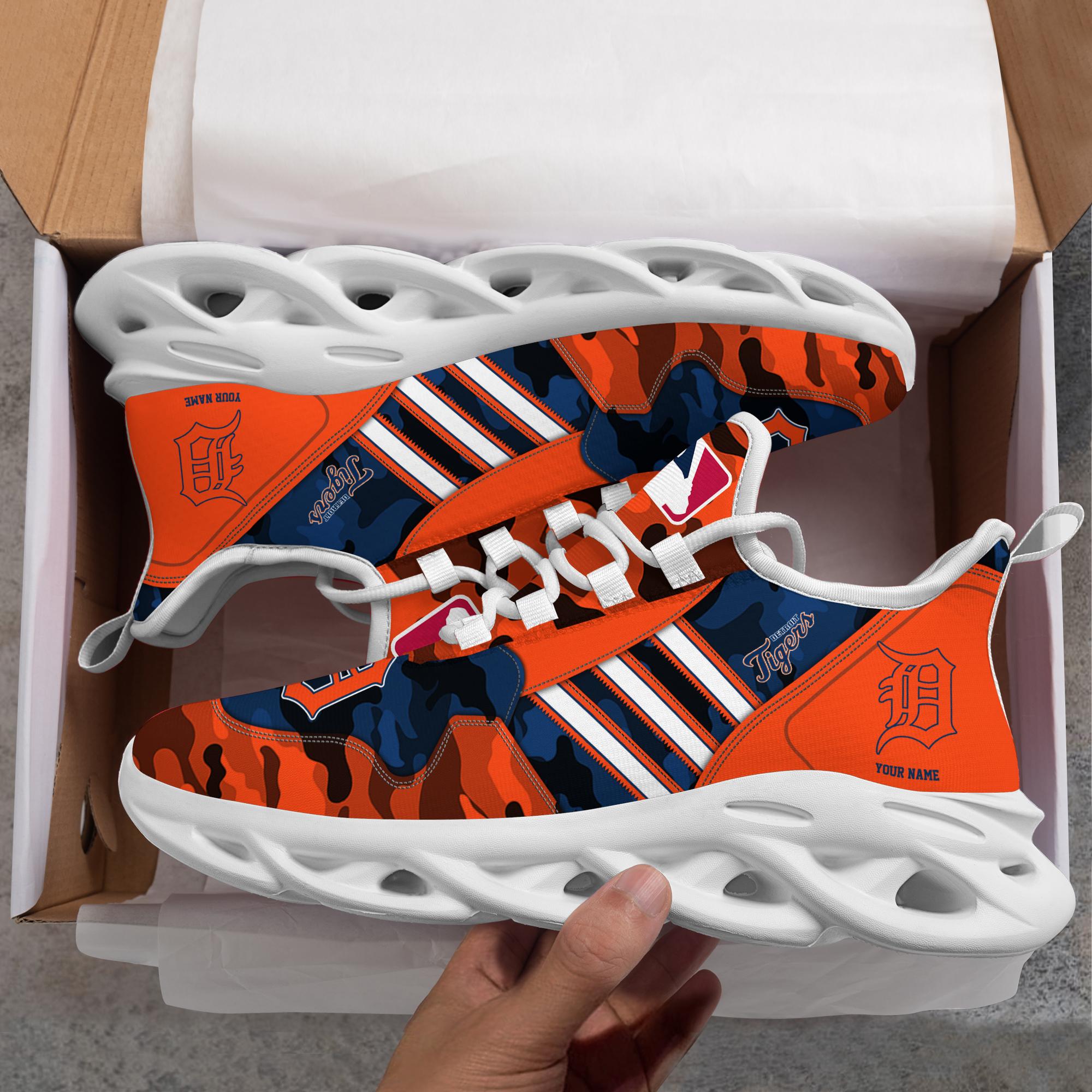 Ideafootwear Detroit Tigers Max Soul Shoes Sneakers For Men And Women