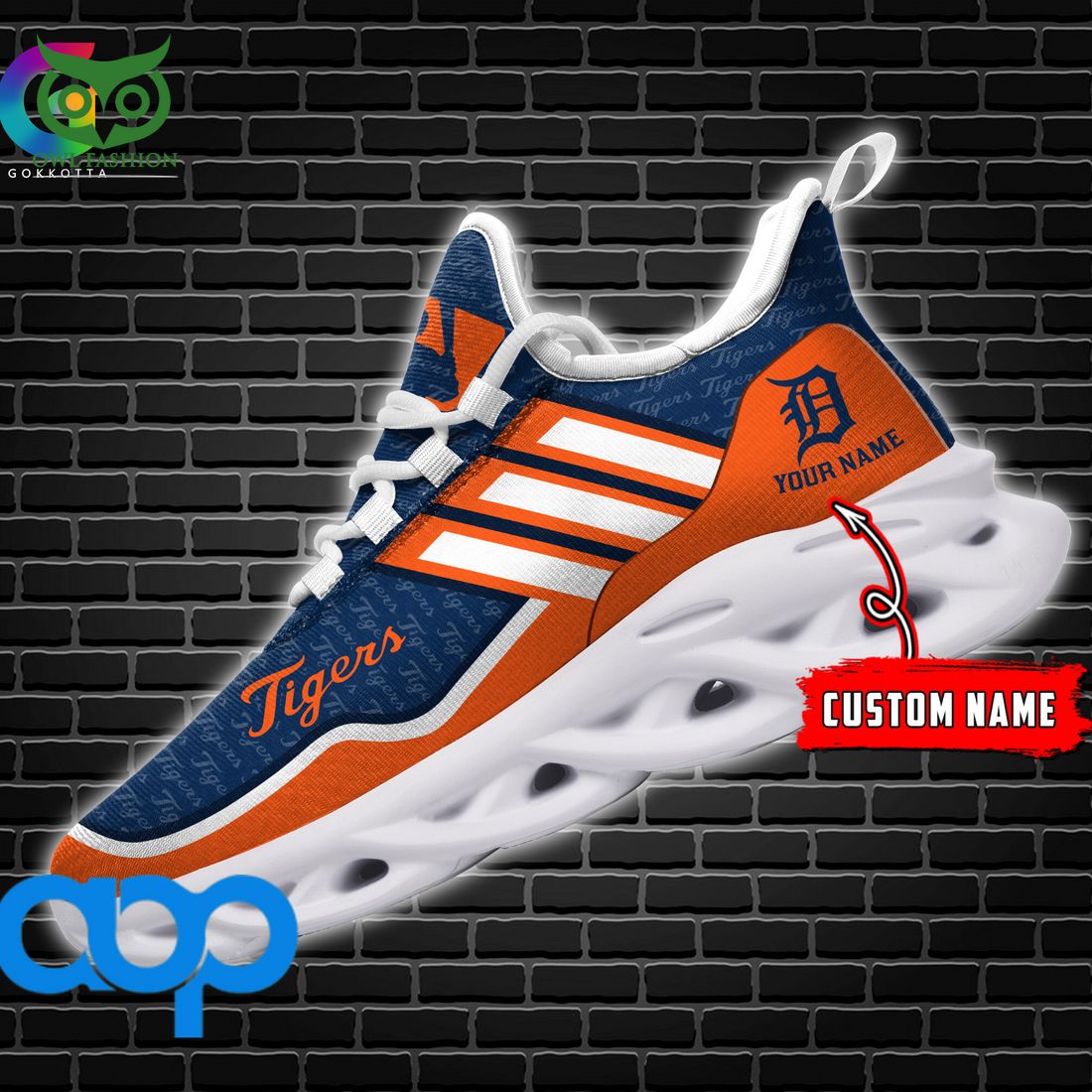 Ideafootwear Detroit Tigers Max Soul Shoes Sneakers For Men And Women