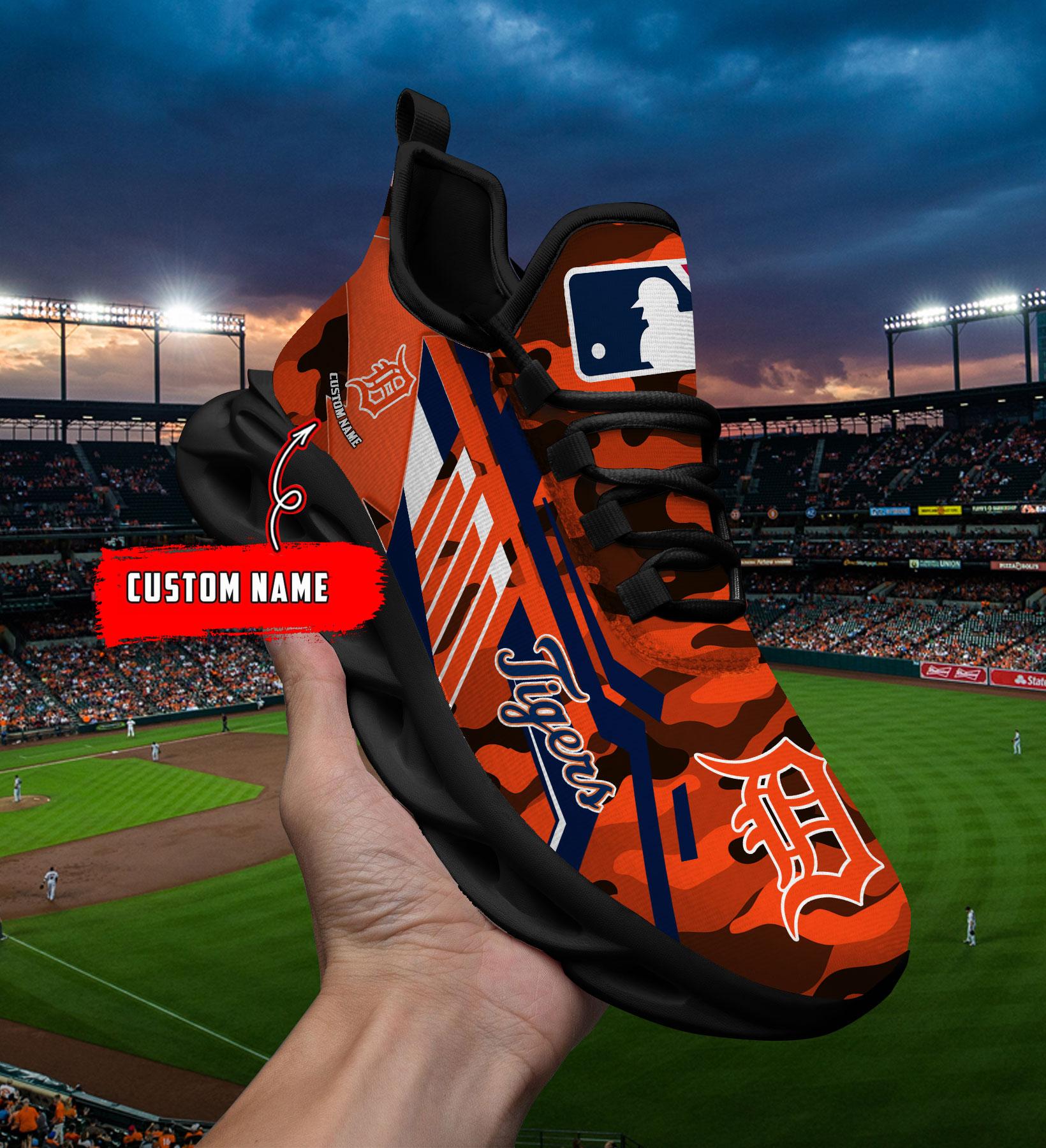 Ideafootwear Detroit Tigers Max Soul Shoes Sneakers For Men And Women