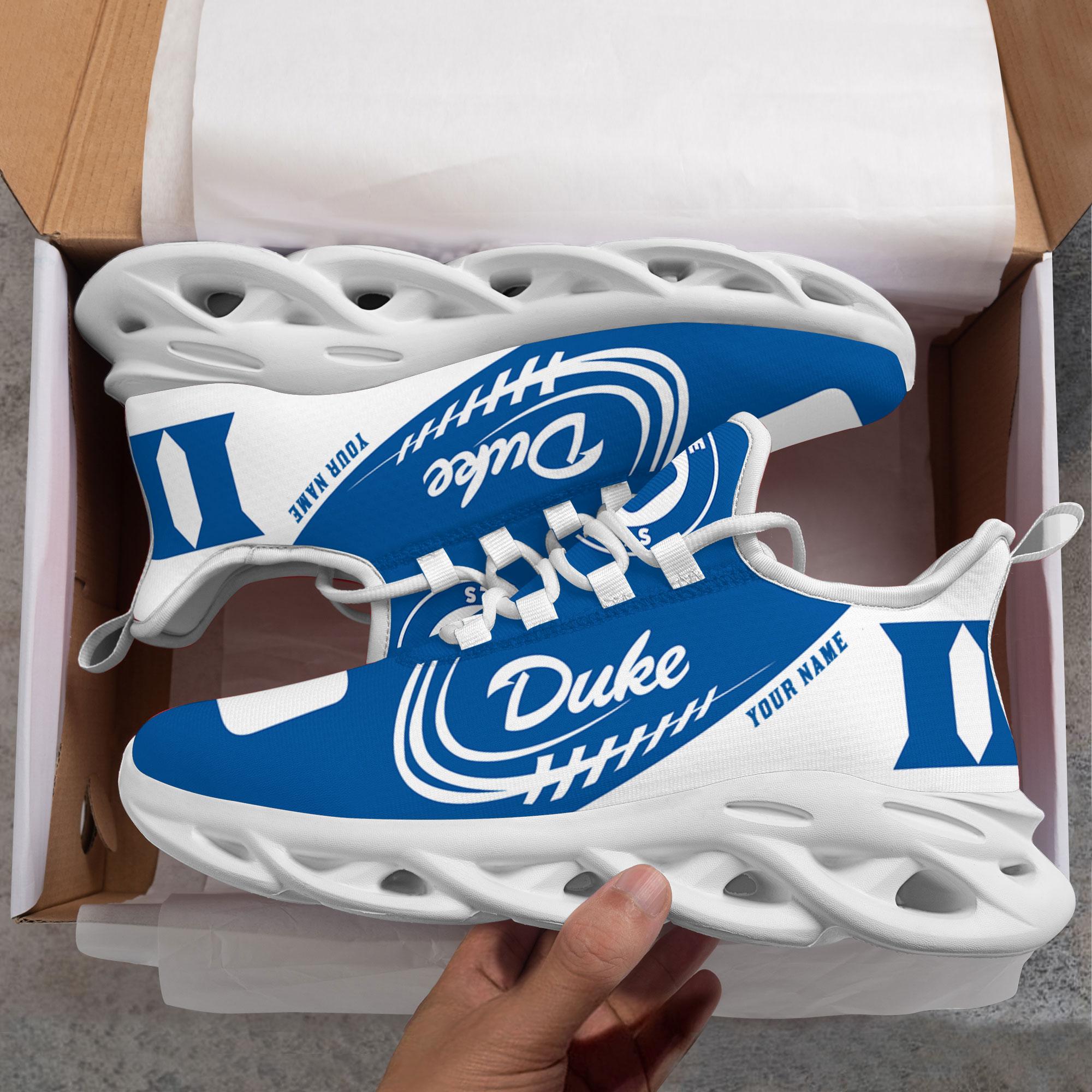 Ideafootwear Duke Blue Devils Max Soul Shoes Sneakers For Men And Women