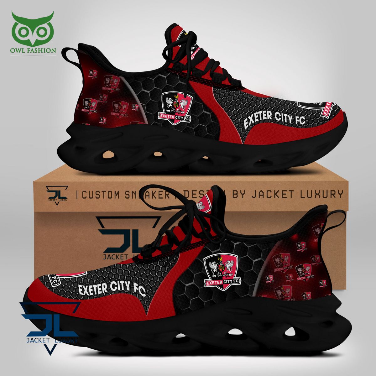 Ideafootwear Exeter City Max Soul Shoes Sneakers For Men And Women