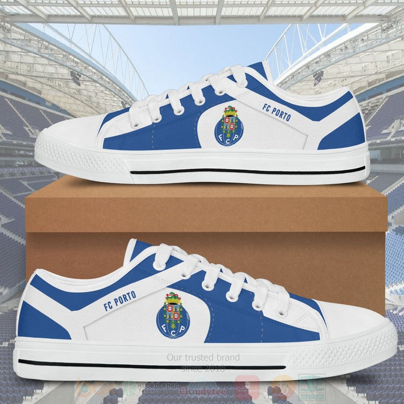 Ideafootwear FC Porto Low Top Canvas Sneakers Shoes For Men And Women