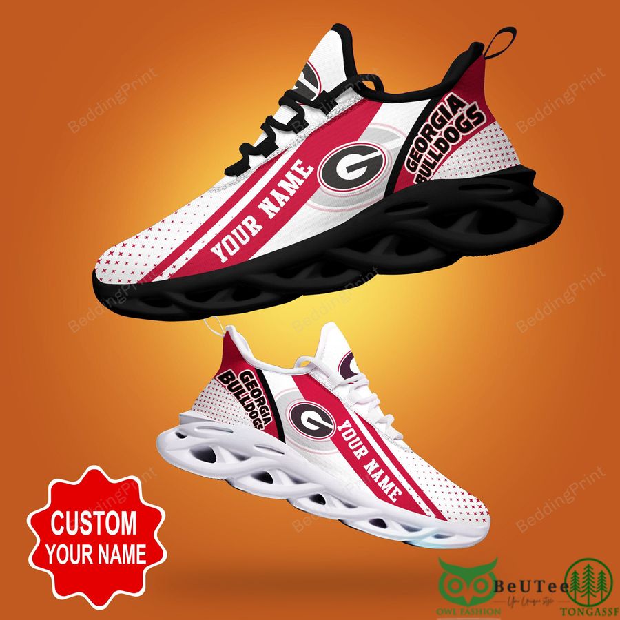 Ideafootwear Georgia Bulldogs Max Soul Shoes Sneakers For Men And Women
