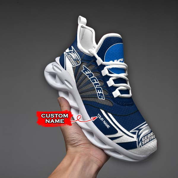 Ideafootwear Georgia Southern Eagles NCAA Max Soul Shoes Sneakers For Men And Women