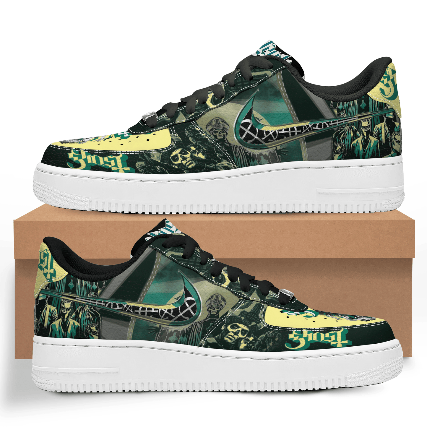 Ideafootwear Ghost Air Low-Top Sneakers Shoes For Men And Women