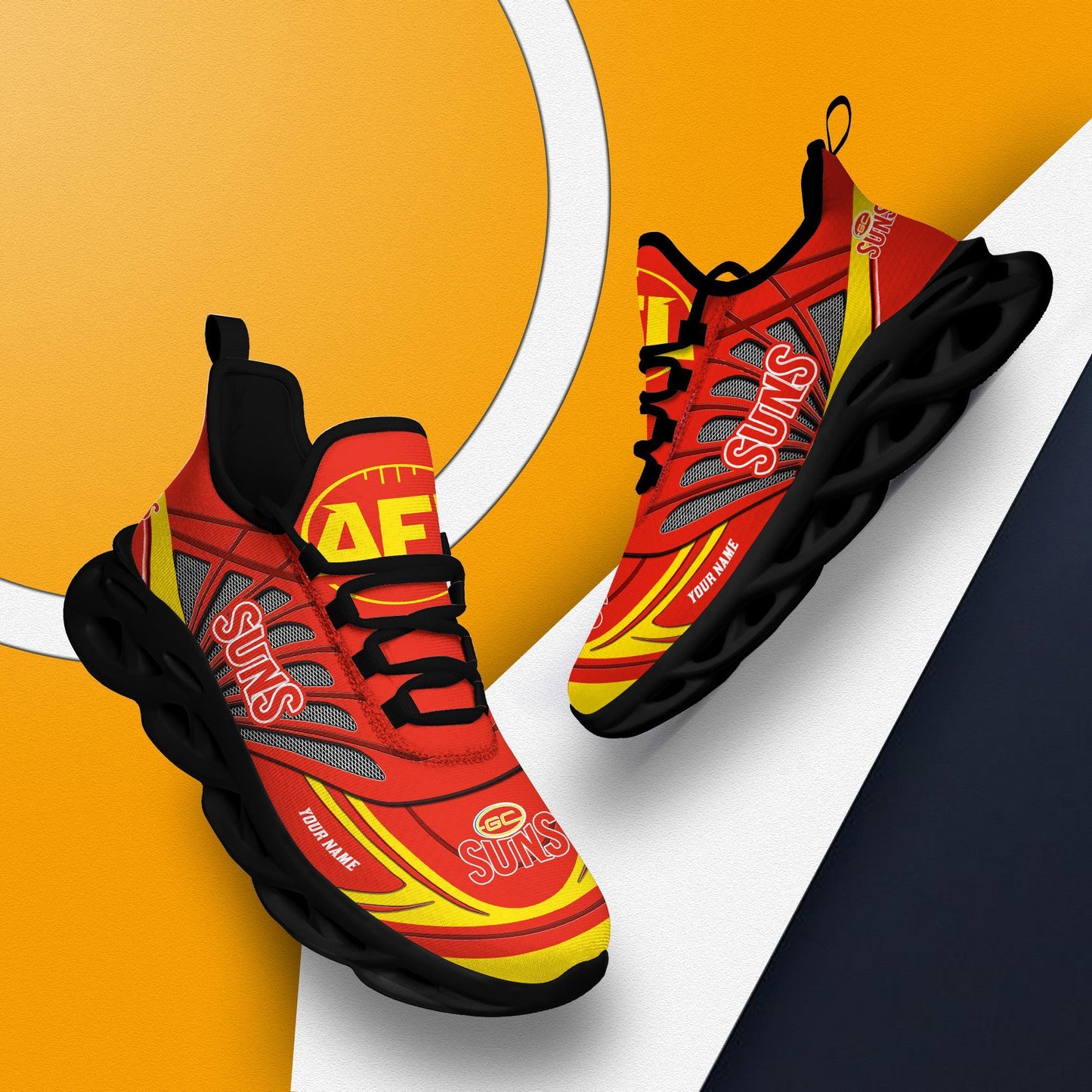 Ideafootwear Gold Coast Suns Max Soul Shoes Sneakers For Men And Women