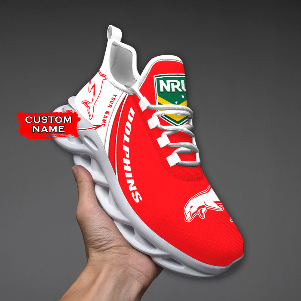 Ideafootwear Gold Coast Titans NRL Max Soul Shoes Sneakers For Men And Women