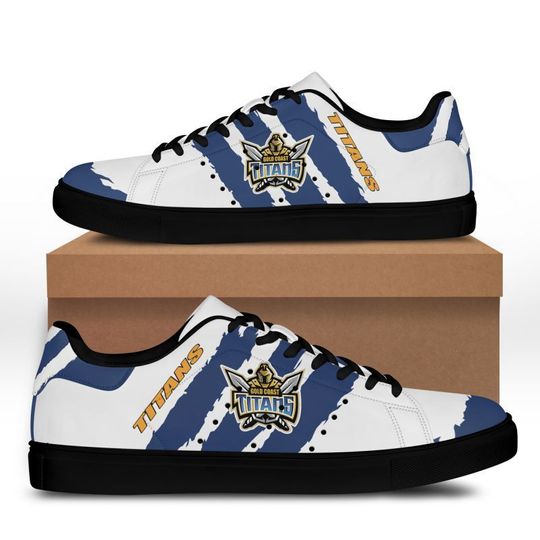 Ideafootwear Gold Coast Titans Skate Stan Shoes Sneakes For Men And Women