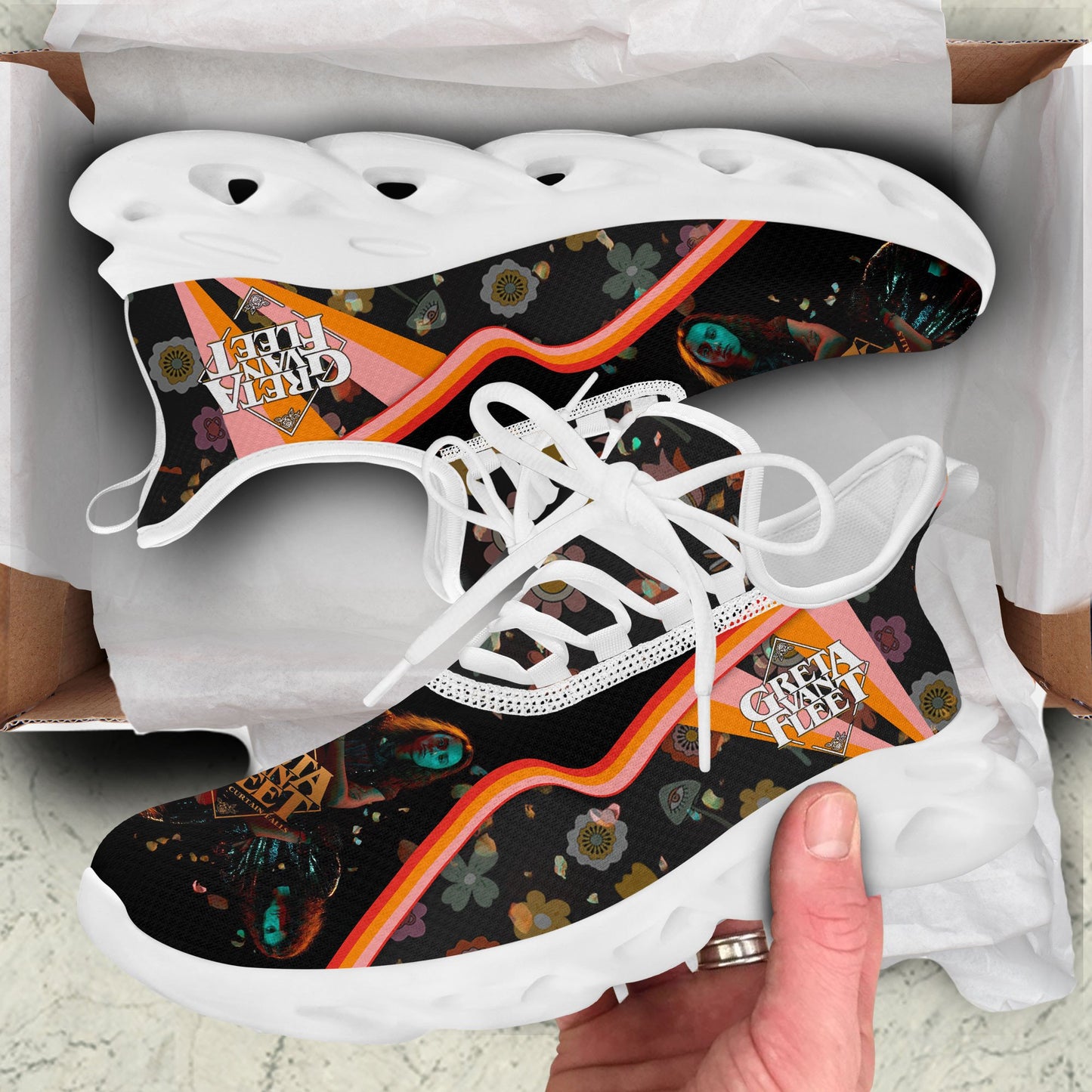 Ideafootwear Greta Van Fleet Max Soul Shoes Sneakers For Men And Women