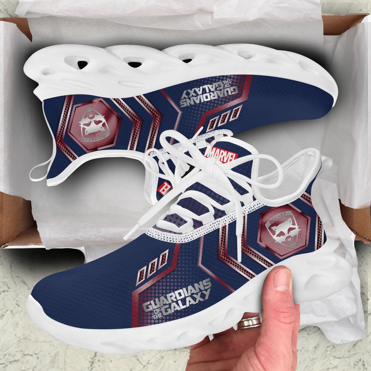 Ideafootwear Guardians of the Galaxy Rocket Max Soul Shoes Sneakers For Men And Women